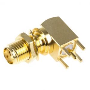 PCB Mount SMA Connector Right Angle (Jack,Female,50